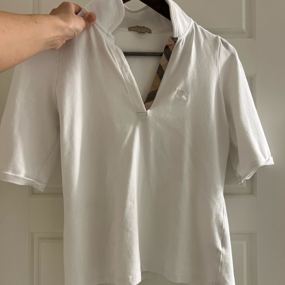 White Burberry top - Picture 2 of 3